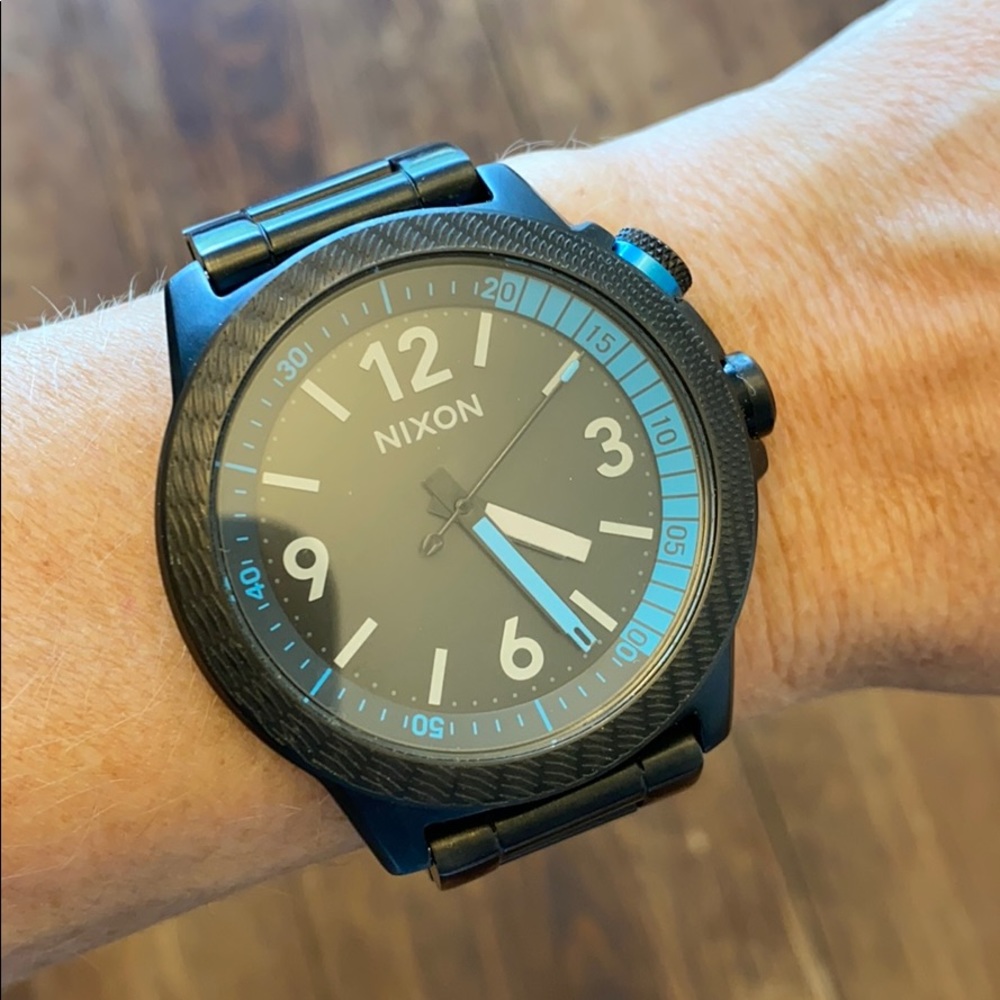 Nixon 100m Stainless Steel Watch